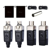 Xvive Dual Wireless Audio System For Audio  - Black